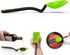 Dreamfarm Supoon Non-Stick Sit-Up Silicone Scraping, Serving, Cooking Spoon Measures 5ml Tsp & 15ml Tbsp - 11" Green...