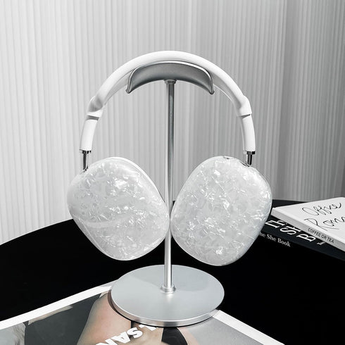 for Cute Glitter Airpods Max Case with Cleaner Kit, Anti-Scratch Shell Pattern Ear Pad Case Cover/Ear Cups Cover/Headband Cover for AirPods Max Co...