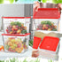 2 Pcs Lids for Square Commercial Food Storage Containers Polycarbonate Lids for 6 Qt and 8 Qt Food Storage Containers for Commercial Kitchen Dough...