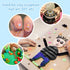 Dotting Tools, Silicone Clay Sculpting Tool, Clay Tools, Polymer Clay Tools, Clay Sculpting Tools with 15 PCS Modeling Dotting Tool, Embossing Too...