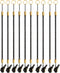 TianCi Stylus Tether 10 Pack of Detachable Elastic Coil Lanyards/Tether Strings with 3.5mm Earphone Jack for Stylus Touch Pens Black...