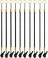 TianCi Stylus Tether 10 Pack of Detachable Elastic Coil Lanyards/Tether Strings with 3.5mm Earphone Jack for Stylus Touch Pens Black...