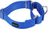 Martingale Dog Collar Nylon Adjustable and Safety Training Colourful Comfortable Metal Buckle Pet Collars for Small Medium and Large Dogs(Royal Bl...