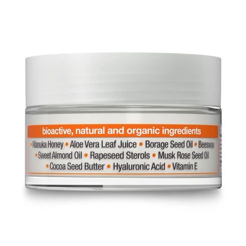 Organic Manuka Honey Rescue Cream Bioactive Skincare (1.7 Fluid Ounces)...