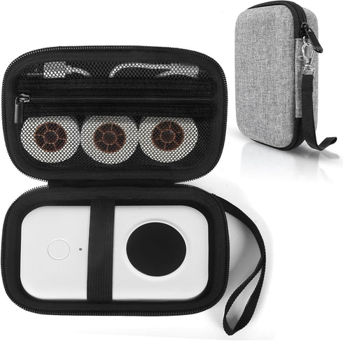 Label Printer Case Compatible for Phomemo D30 D35 D30S D30 Pro Label Maker, Fit for NIIMBOT D11/D110, Fit for JADENS D110, Fits Bluetooth Wireless...