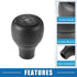 5 Speed Manual Transmission Shift Knob Car Shift Knob Head Lever Shifter for Ford for Ranger 1988-2011 ABS Black...