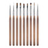 9pcs Nail Art Brush Set Nail Dotting Tools Nail Art Design Brushes Gel Polish Nail Polish Brushes 3D Nail Art Decorations Brush Nail Art Drawing P...