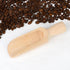 Wooden Spoons 5.5 In Natural Beech Wood Bath Scoop Natural Beech Wood Scoop for Coffee, Flour, Sugar, Spice, Powder, Multifunctional Kitchen Spoon...