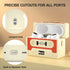 Valkit Compatible Airpods Pro 2nd/1st Generation Case with Cleaner Kit, Cassette Tape Recorder Design Airpods Pro 2 Case Cover Shockproof iPods Pr...