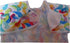 MUMBABY Baby Bib Sleeved Shirt with Pocket 1-3 Years Old Toddler Smock, Waterproof and Washable (Swirl Purples)...