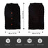 Newborn Baby Swaddle Blanket, Baby Kids Toddler Knit Soft Warm Fleece Blanket Swaddle Sleeping Bag Stroller Unisex Wrap for Boys Girls (Black)...