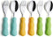ANNOVA Kids Silverware 6 Pieces Set Children's Flatware - Stainless Steel Cutlery - 3 x Safe Forks, 3 x Dinner Spoons - Toddler Utensils Without K...