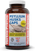 Yerba Prima Psyllium Husks Caps, 625 mg, 400 Capsules - Natural Fiber for Men and Women - Regularity Support Supplement...