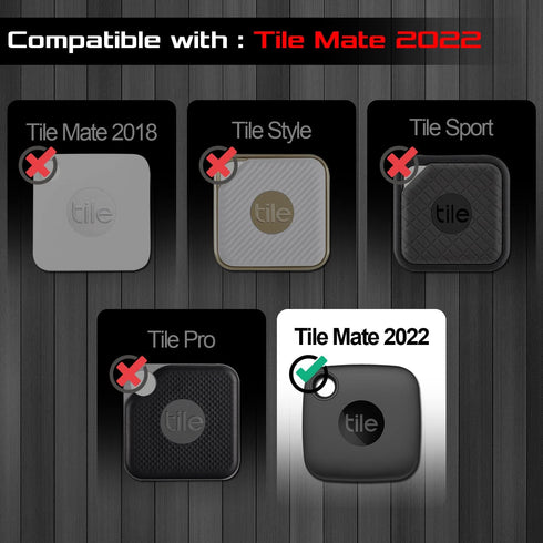 Seltureone Silicone Case Compatible for Tile Mate 2022 with Keychain, Anti-Scratch Lightweight Soft Protective Sleeve Skin Cover for Tile Mate Tra...