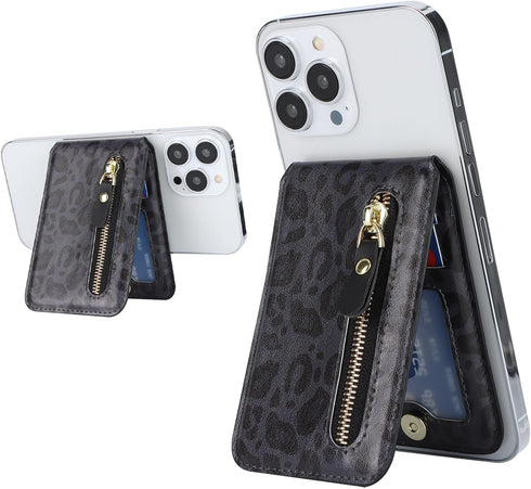 Cavor for Magsafe Wallet,Apple Magsafe Wallet with Adjustable Stand,Magnetic Wallet for iPhone 14 Pro Max/14 Pro/15/14 Plus/13/12,Magsafe Card Hol...