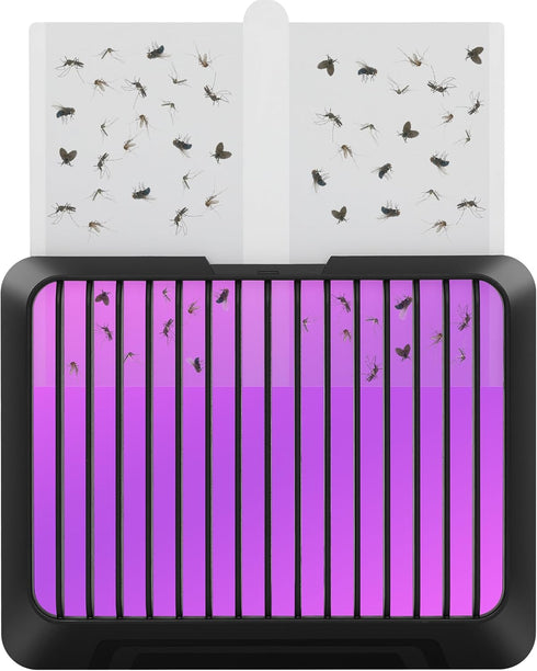 Effective LED Fly Trap Indoor, Bug Catcher and Mosquito Traps Indoor for Fruit Flies, Insects, Moths, Flying Insect Trap for Stop Mosquito Bites I...