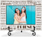 Wooden Photo Frame Friendship Gifts for Friends Bestie Woman BFF, Wooden Photo Frame with Iron Stand for Tabletop or Desktop Display, Home Table D...