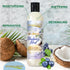 Coconut Blueberry Blast Leave-In Daily Conditioning Cream for Hair Softening, Detangling, Damage Repairing and Breakage Prevention 8 Fl. Oz. 240 m...