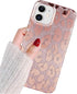 J.west Case Compatible with iPhone 12/12 Pro 6.1-inch, Luxury Saprkle Bling Glitter Leopard Print Design Soft Metallic Slim Protective Phone Cases...