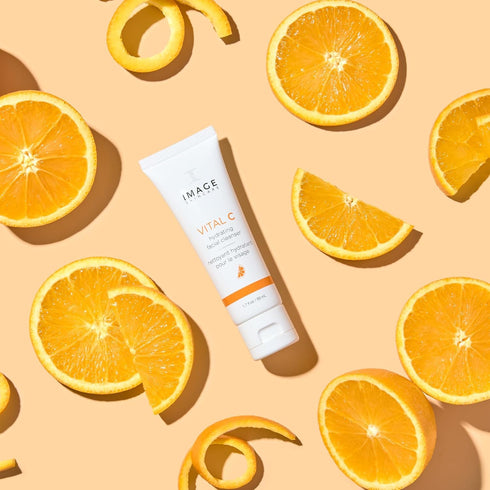 IMAGE Skincare, VITAL C Hydrating Facial Cleanser, Gentle Face Wash with Vitamin C, E and A...