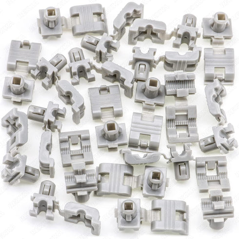 Rexka 20pcs Tailgate & Door Lock Rod Latch Clips 5/32 Rod Size for GM Trucks 16629990 16675980 Ford F150 F250 F350 Super Duty Buick Chevy Cadillac...