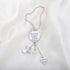 Lywjyb Birdgot Beautiful Rearview Mirror Car Charm Window Hanging Ornament Car Interior Rearview Mirror Pendant New Car Mirror Charms (Drive Safe ...