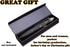 UZI Tactical Pen with CuffKey in The Cap, Refillable Ultra Durable Aircraft Aluminum (UZI-TACPEN6-GM) Ballpoint Pen Writing Tactical Pen Survivor ...