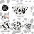 Cow Paper Patterned Cupcake Liners, 100Pcs Mini Muffin Baking Cups, Greaseproof Cupcake Papers Liners for Birthday, Baby Shower Theme Party, Farm ...