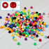Crayon Color Mixed Pony Beads for Friendship Bracelet Making Size 6x9mm 1000pcs...