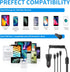 Fast Car Charger for iPhone 15/14/13 Pro Max,Upgrade Dual USB Rapid Car Charging Adapter Compatible for iPhone 15/1413 Pro Max/13/12/11/Xs/XS Max/...