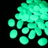 Glow in The Dark Pebbles,Decorative Glow Stones,Fish Tank Aquarium Gravel,Glow Pebbles for DIY Garden Gifts Decoration(Big Size, 3-4cm, 400g/14.1o...