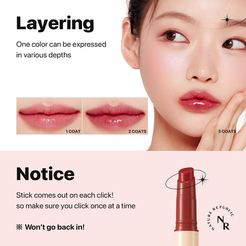 Nature Republic HONEY MELTING LIP (05 PLUM) K-BEAUTY, Lip Plumper, Tint, Balm, Korean, Lip Gloss, Cute, Glow...