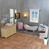 iLAND Varnished Dollhouse Flooring on 1:12 scale, Dollhouse Floor boards of Bamboo, Buy 2 at Half Cost! (Rectangular 48pcs)...
