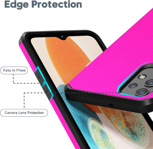 oakxco Slim Protective Case for Samsung Galaxy A23 5G/ 4G, Military-Grade Soft Silicone Rubber & Hard Plastic, Heavy Duty Shockproof Bumper Dual L...