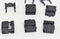 Pc Accessories - Connectors Pro 25-Pack IDC 2X3 6 Pins Dual Row Sockets for Flat Ribbon Cable, 6P 2.54mm 0.1" FC Female Connectors for 0.05" Pitch...