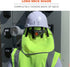 Ergodyne - 29063 GloWear 8006 High Visibility Hard Hat Neck Shade with Reflective Binding- Lime, 1 Count (Pack of 1)...