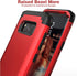 IDweel for Galaxy S8 Case, for Galaxy S8 Case Rose Gold for Women Girls, 3 in 1 Shockproof Slim Hybrid Heavy Duty Protection Hard PC Cover Soft Si...