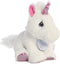 Aurora® Inspirational Precious Moments™ Sparkle Unicorn Stuffed Animal - Cherished Memories - Enduring Comfort - White 8.5 Inches...