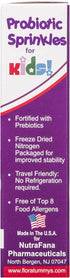 Probiotic Sprinkles Kids 10ct: Taste-Free, Easy-to-Use Probiotic Powder Packets, Non-Dairy, Gluten & Sugar-Free. Non-GMO, Travel Size...