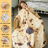 SeaRoomy Burritos Tortilla Throw Blanket, Tortilla Wrap Blanket, Novelty Tortilla Round Blanket Giant Tortilla Round Soft Blanket for Adults and K...
