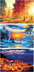MISITU Small Puzzles for Adults Mini Puzzles 150 Pieces Micro Piece Small Jigsaw Puzzles Tiny Challenging Difficult Travel Puzzles Game Toy Gift S...