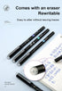 Gel Ink Pens 12PCS Erasable, with Eraser 0.5mm Fine Point Black/Blue 12 Constellations Ink Medium Point Creativity for Journaling Writing Drawing ...