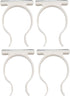 Good Cooking Magnetic Spice Rack Gripper Clips- Set of 4 Universal Spice Jar Clips - Easily Organize and Reorganize Dispensers- No Screws Needed...