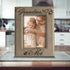 BELLA BUSTA- Grandma and Me Picture Frame- Grandma gifts- Gift for Grandparents-Engraved Leather Picture Frame- 5 x 7 Vertical(Grandma)...
