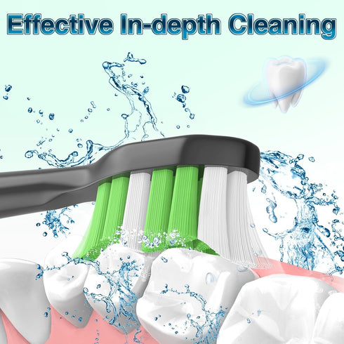 Aoremon Toothbrush Replacement Heads for Phillips Sonicare Replacement Brush Head Compatible with Most Philips Sonicare Click-on Electric Toothbru...