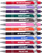 Funny Pens, 12 Pcs Pens Fine Point Smooth Writing Pens, Inspirational Ballpoint Pens with Screens Touch Stylus Tips, Black Ink 1.0 Mm Pens Gift Of...