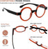 Eyekepper 4 Pack Round Reading Glasses for Women Retro Readers Eyeglasses...