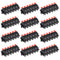 uxcell 12pcs 12 Way Jack Socket Spring Push Release Connector Speaker Terminal Strip Block...