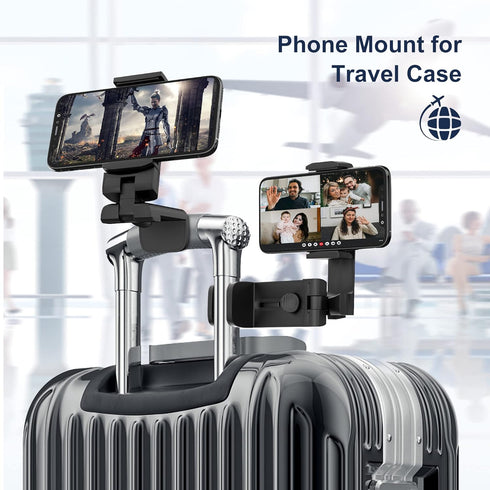 for Universal Airplane Travel Phone Holder: Travel Essentials Phone Mount for Desk with Multi-Directional 360 Degree Rotation,Travel Accessories M...