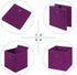 Fabric Cubes Storage Containers ,11 Inch Cloth Storage Cube Foldable Storage Bins Cubes Organizer Baskets with Dual Handles for Shelf Closet Set o...